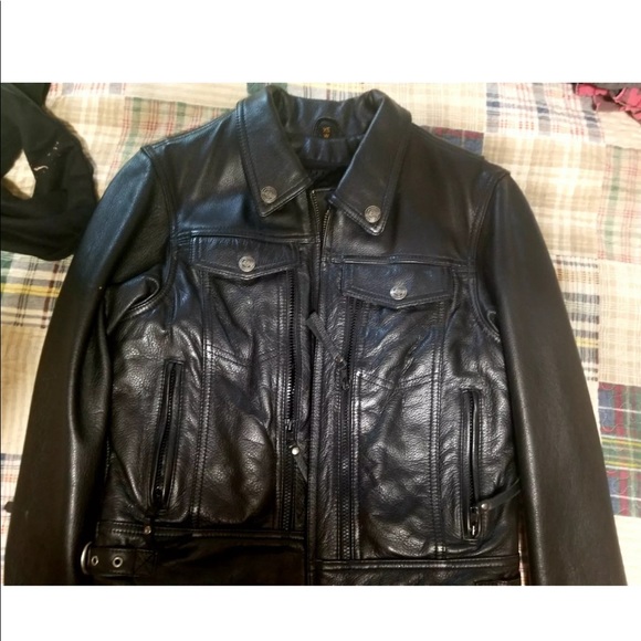 Harley Davidson leather motorcycle jacket - Picture 1 of 1